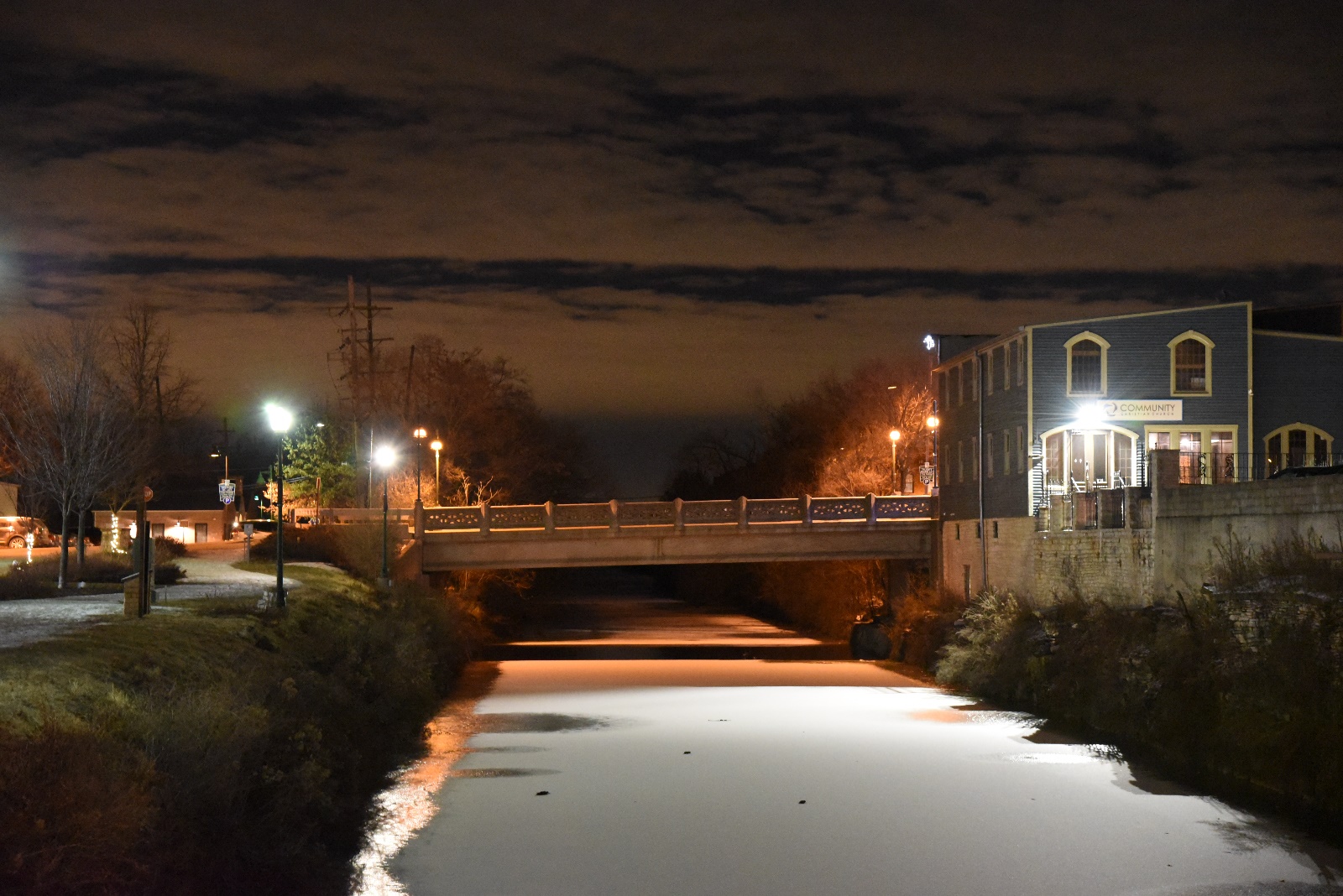 Lemont Downtown at Christmas
