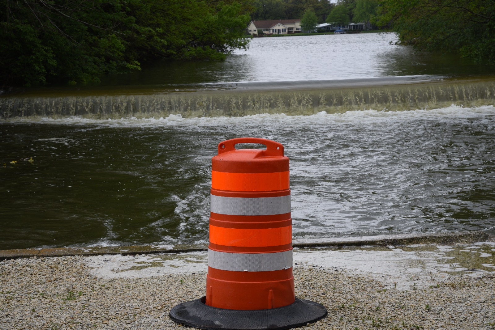 High Water at the spillway