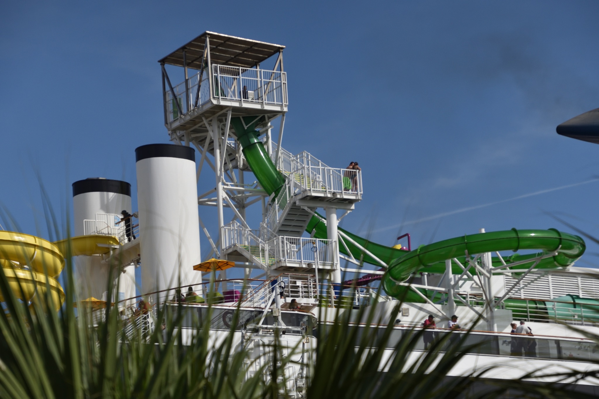 Carnival Miracle Cruise Ship Leaving Port