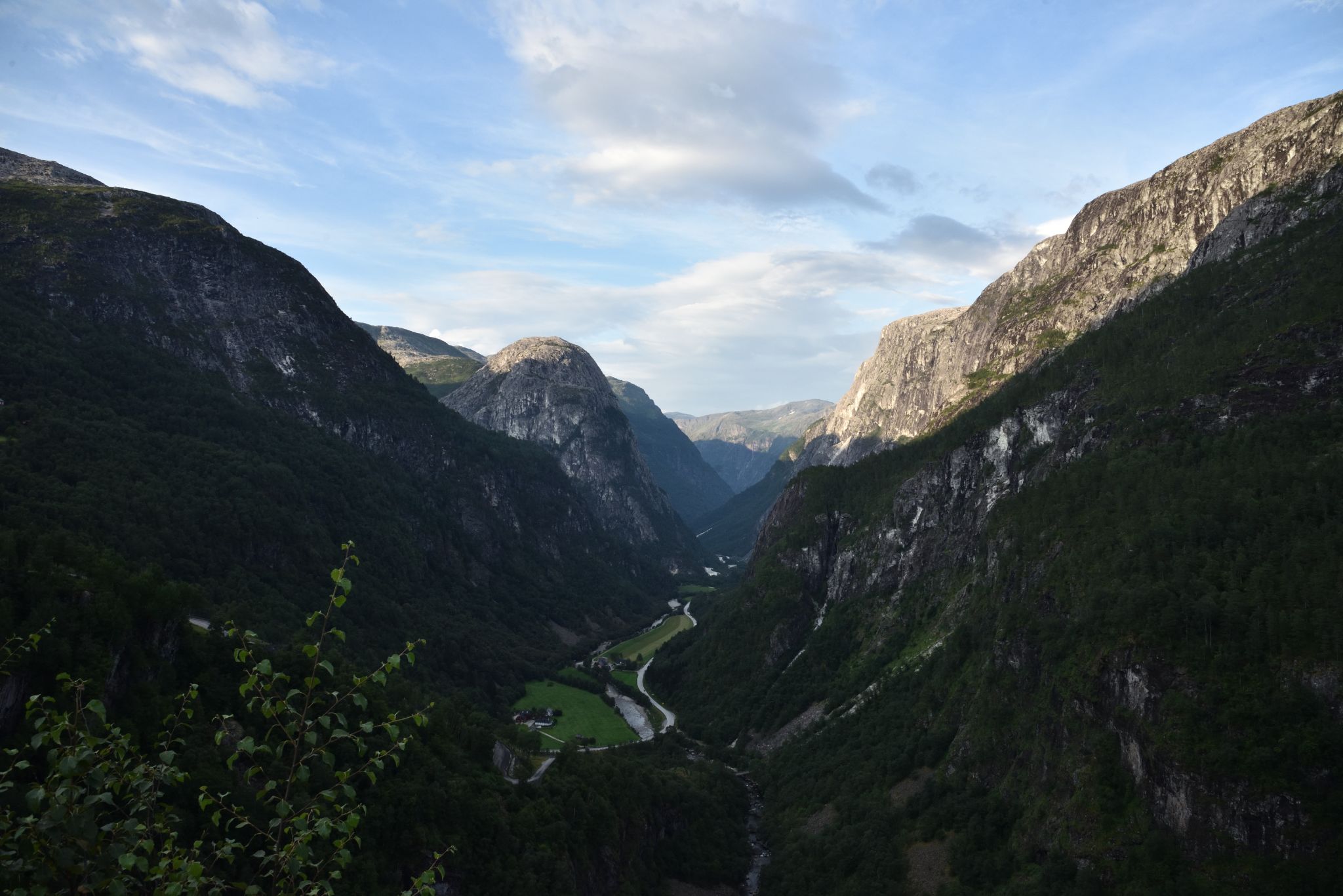View from Stalheim Hotel