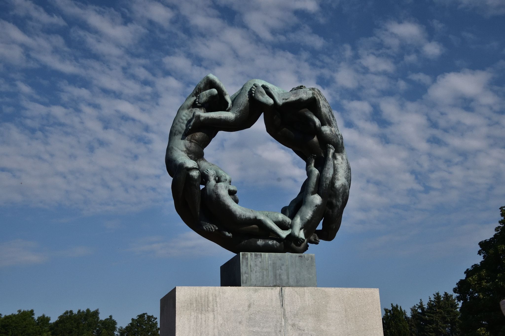 Vigeland Sculpture Park - The Wheel of Life