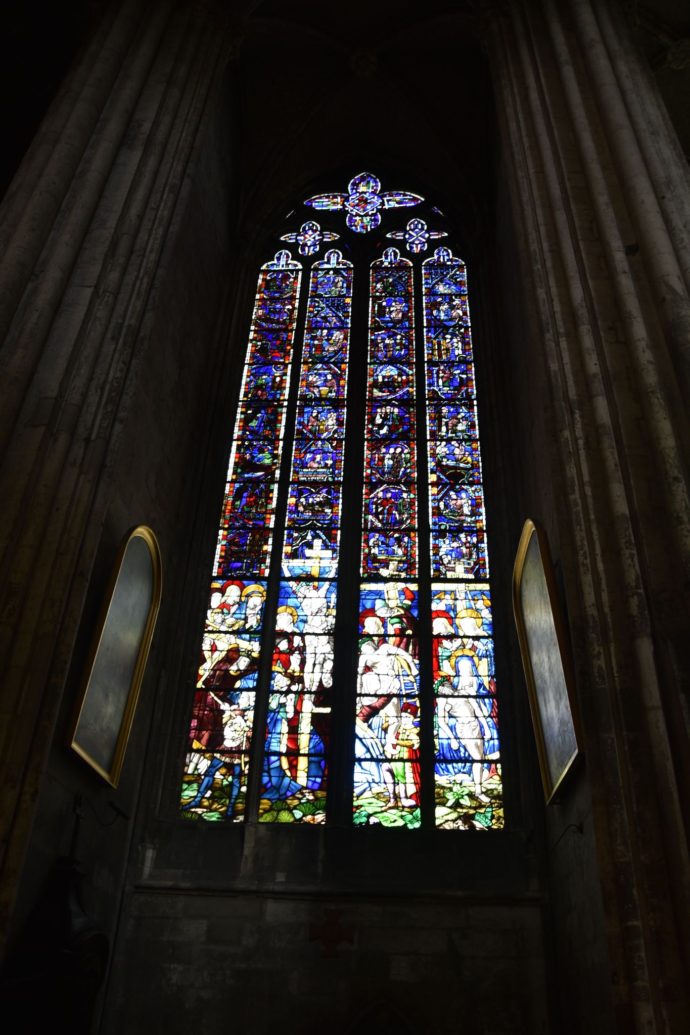 Tree of Life stained-glass window