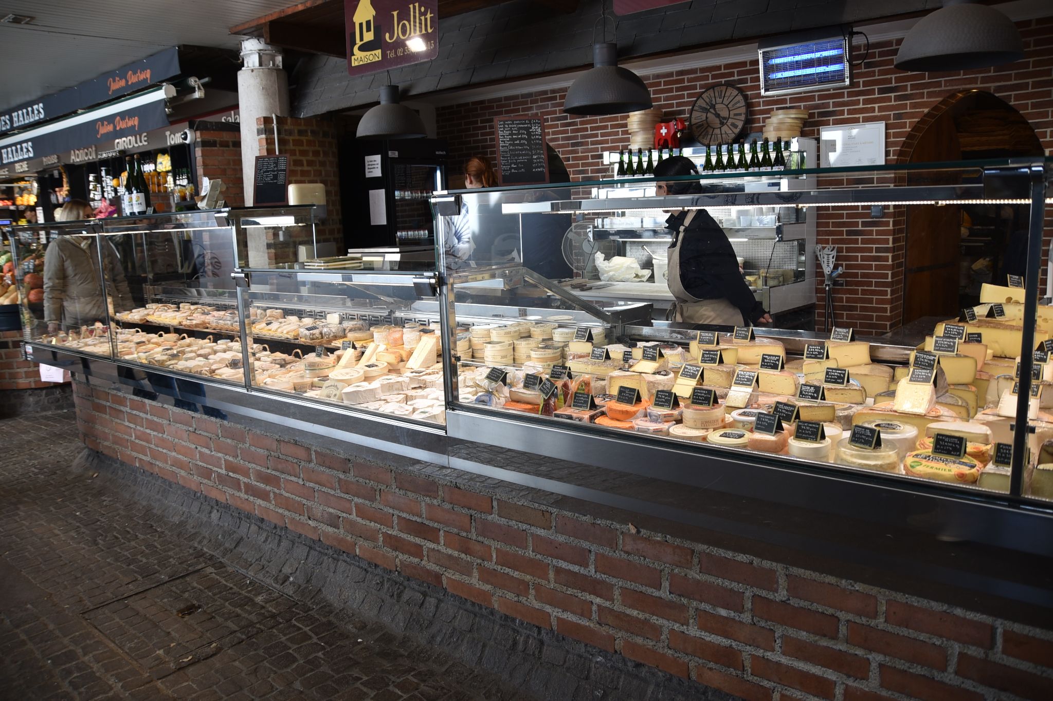 Traditional artisan cheese shop