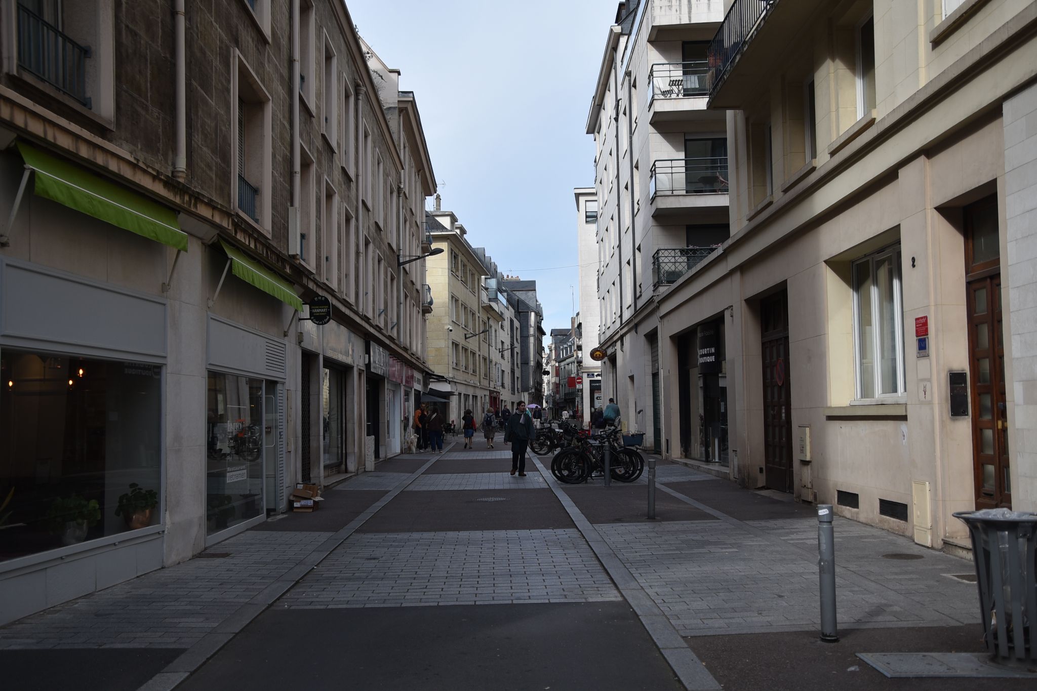 The Rue aux Ours located in Rouen, France